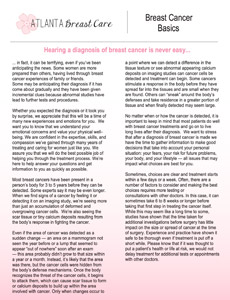 Breast Care Basics